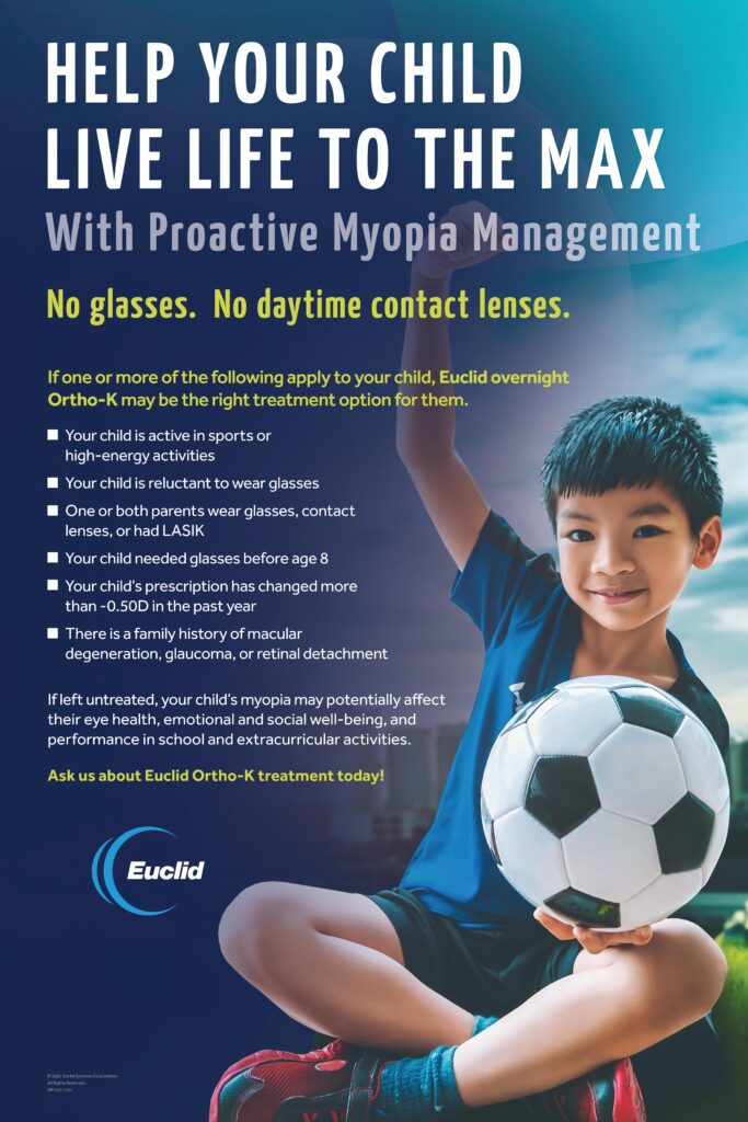 Help Your Child live life to the max with proactive myopia management at Advanced Eyecare of Hillsborough 